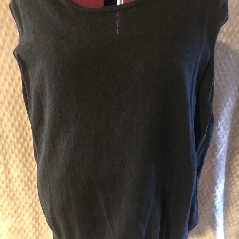 Black cotton shell (item#13)